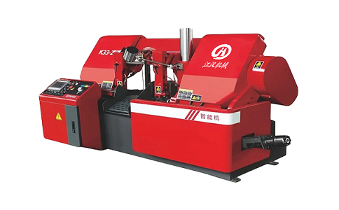 新干卧式带锯床切削金属时出现打齿的原因是什么？